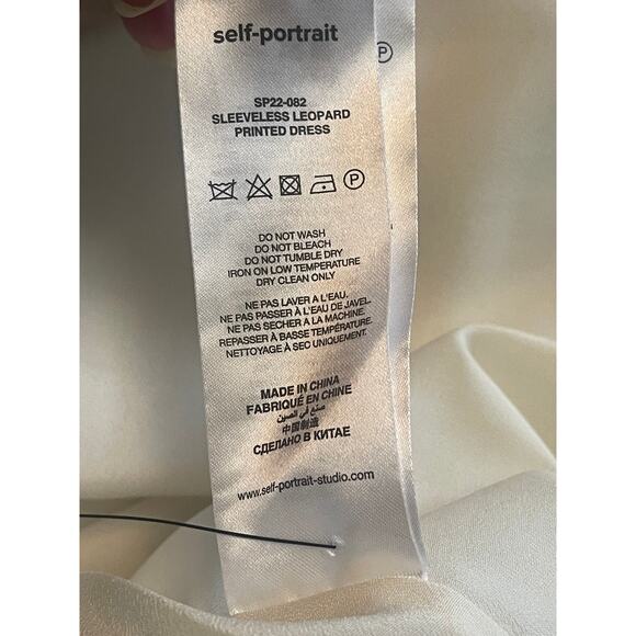 SELF PORTRAIT | Leopard Patterns Sleeveless Dress‎ - Picture 13 of 13